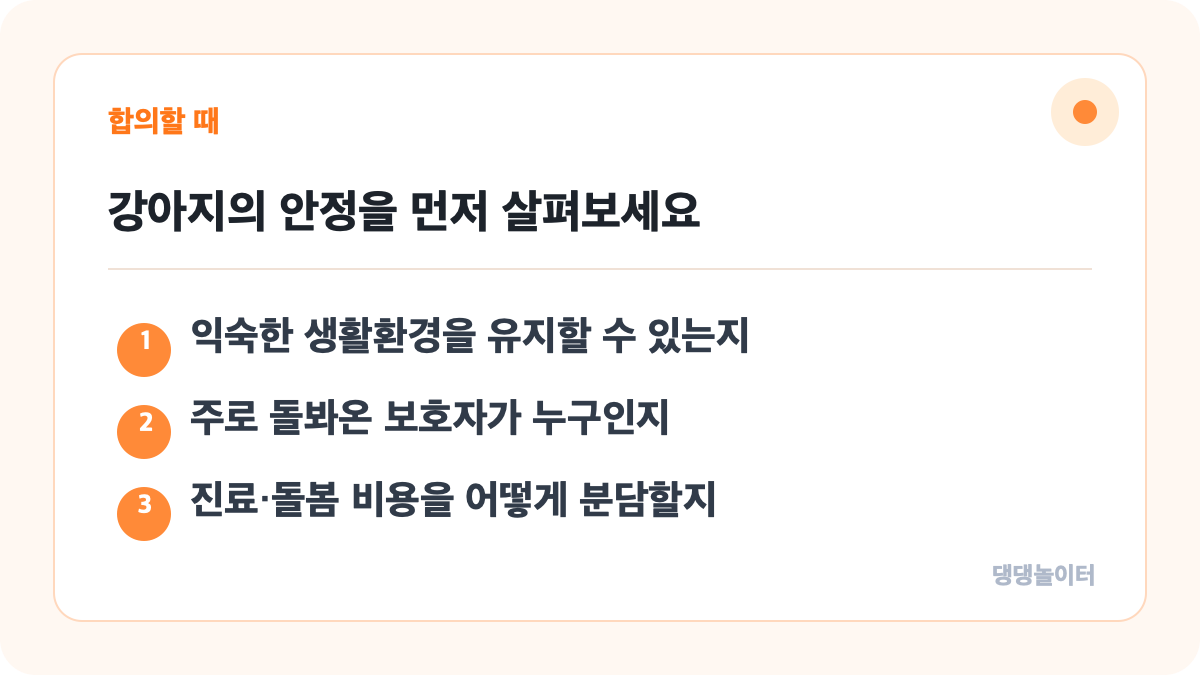 본문 핵심 내용을 요약한 댕댕놀이터 정보 카드